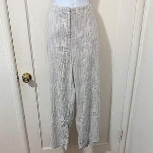 NIC+ZOE Gray Wide Leg Pants